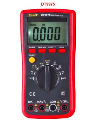 China Dt9975 6000 Count 600mA Automatic Digital Multimeter for sale