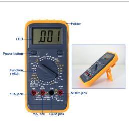 China My61 Auto Ranging Multi Meter AC / DC Current And Voltage Tester en venta