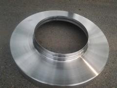 China 0.8mm Thickness Aluminum Metal Spinning Process Half Circular Lampshade for sale