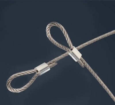 China API standard line contacted galvanized steel wire rope 6*25Fi+FC 6*26WS+FC for sale