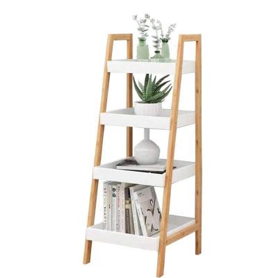 China Classic Painting Finish MDF Multi Tier Shelf 4 Layer for sale