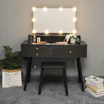 China Bedroom MDF Wood Bedside Table 160cm Height Touch Screen Mirrored for sale