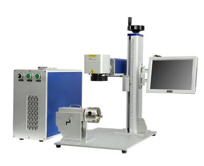 China 3D Dynamic Raycus Fiber Laser Marker Machine For Metal for sale