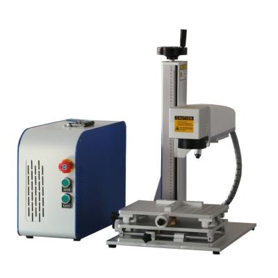 China Mini Desktop Portable Laser Marking Machine For Metal for sale