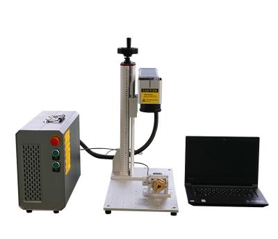 China Mopa Color Fiber Laser Metal Laser Marking Machine for sale