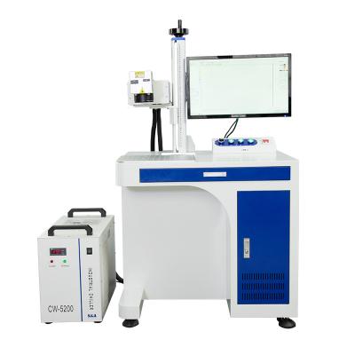 China 3w 5w 10w UV Laser Marking Machine For Non Metal / Metal for sale