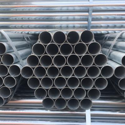 China Round Hot Dip Galvanized Steel Pipe 1.5-70mm Erw For Greenhouse Building Const for sale