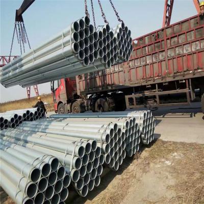 China Tubería de acero 2-4m m del hierro galvanizado de la inmersión caliente de Q195 Q235 Q345 en venta