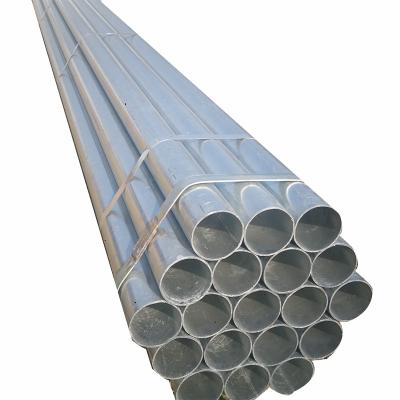 China Welded Schedule 40 Hot Dipped Galvanized Steel Pipe BS 1387 MS For Construction for sale