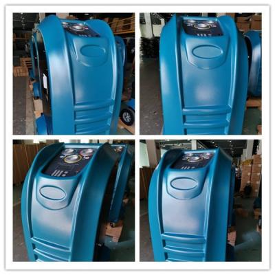 中国 青い自動車AC回復機械シリンダ容積十分に自動的に 販売のため
