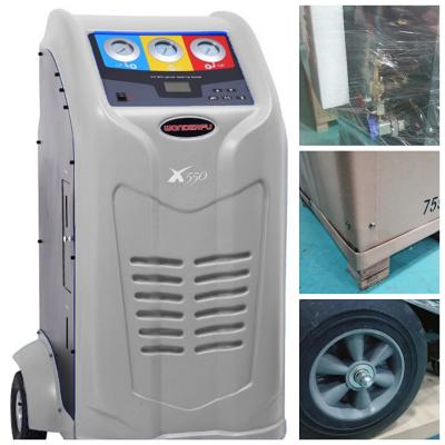China Heavy Duty Blue Air Conditioning Recovery Machine Big Cylinder Large Gas Automatical for sale