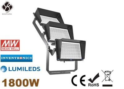 China IP65 1800W Stadium Commercial LED Pole Lights 160LPW With 7 Years Warranty for sale
