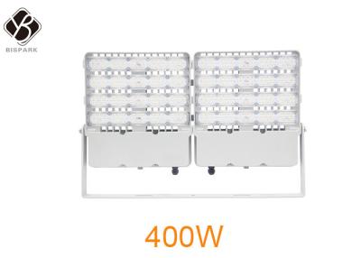 China 400W Adjustable Beam Angle Commercial LED Flood Lights Pure White Aluminum for sale