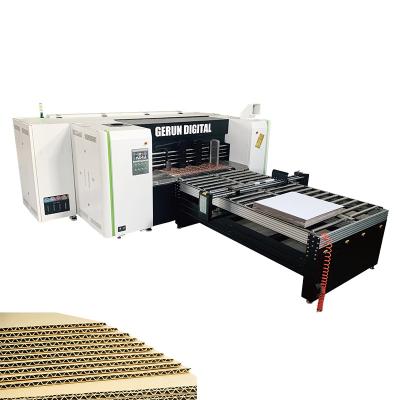 China Hohe Geschwindigkeit runzelte Digital-Druck-Maschinen-Digital-Tintenstrahl-Druckmaschine zu verkaufen