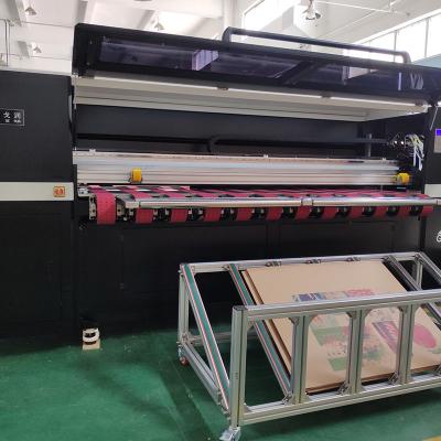 China Commercial Cardboard Digital Printer For Corrugated Board for sale