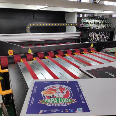 China Inline Corrugated Digital Printing Machine Box Making System Single Pass for sale