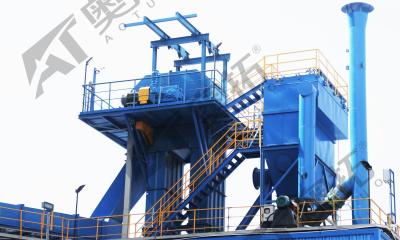 China Industrial  Dust Collection Equipment / Blue Bag Type Dust Collector for sale