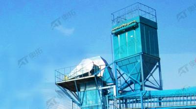China Q235B Material Dust Collector High Capacity 80000m3/H Blue Color Industry for sale