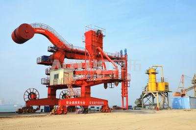 China Bulk Material Screw Type Ship Unloader / Screw Ship Unloader Industrial for sale