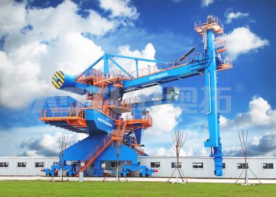 China Industry Coal Unloader / Coal Unloading System 7min Boom Hoisting Time One Way for sale