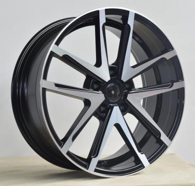 China KIN -968 Car Alloy Wheel 20x8.5 20x10 22x10.5 Inch Black Chrome Outer Face for sale