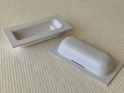 China Fabricantes de envases de pulpa moldeada termoformada dual Liso Súper rígido en venta