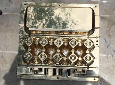 China Polished Pulp Mold 10 Egg Carton ODM Brass Heat Press Mold for sale