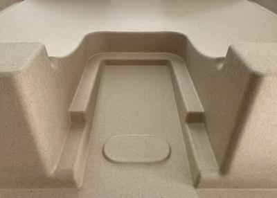China Embalaje de pulpa moldeada de gran tamaño Bandeja de pulpa OCC termoformada de 175 mm de profundidad en venta