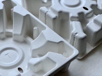 China 2.0mm Dry Press Molded Pulp FSC Custom Molded Pulp Inserts for sale