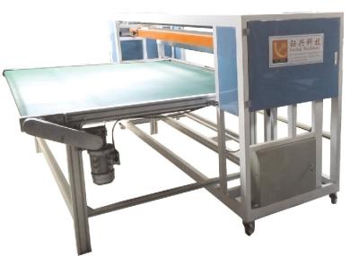 China 320CM PLC Control Fabric Cutting Machine With Conveying Platform for sale