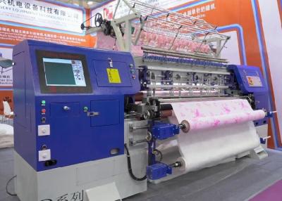 China Multi Needle Quilting Bed Sheet Making Machine With Border Trimming for sale