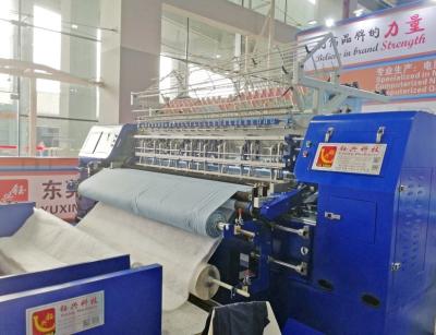 中国 自動2列を94インチの産業キルトにする機械縫う 販売のため