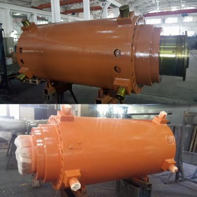 China Max 800mm 30 Inch Stroke Steel Mill Hydraulic Cylinder For Lifting Intermediate Ladle for sale