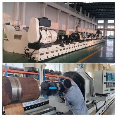 China 0.8 mm/r Ra 0.037 Skiving Roller Burnishing Machine With Ultra Wide Guide Rail Design for sale