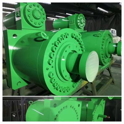 China Druckbehälter Stahlmühle Hydraulikzylinder 370 mm Schlagdruck Hydraulikzylinder zu verkaufen