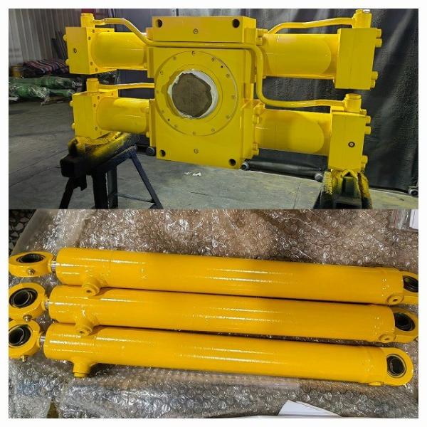 Quality Max ID 500mm Customized Hydraulic Cylinder Three Stage Crane Hydraulic Cylinder for sale