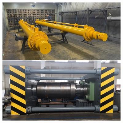 Chine Cylindre hydraulique pour usine d'acier à usine lourde, enduit de chrome, cylindre hydraulique pour plongeur à vendre