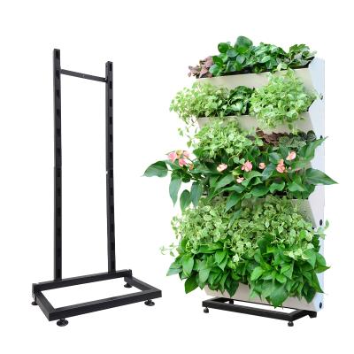 China Modern Vertical Garden Wall Planter with Water Indicator/Life Wall, Green Wall, Plastic Self Watering Vertical Garden Green Wall System for sale