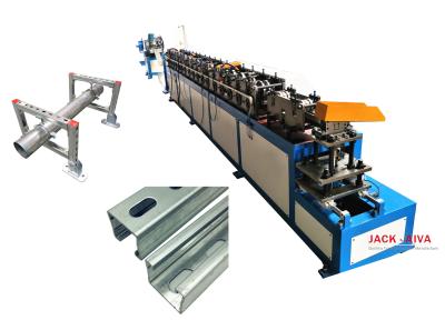 中国 機械HVACの管機械をUnistrut頑丈な2.0mm作るCチャネルは電流を通された鋼鉄に2.5mm細長い穴をつけた 販売のため