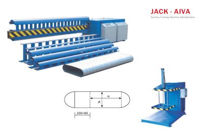 中国 機械螺線形の管の製造業機械を形作る1500mmの平らな楕円形の管 販売のため