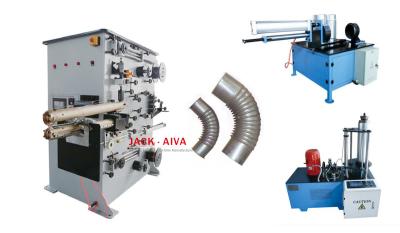 China Corrugated Pipe Elbow Fabrication Machines Round Duct Elbow Making Machine Cold Formed Steel Sheet for sale
