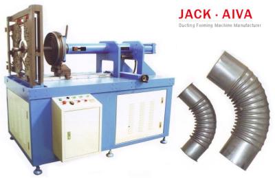 中国 波形の管の機械GIの鋼板を作る円形の管の肘 販売のため
