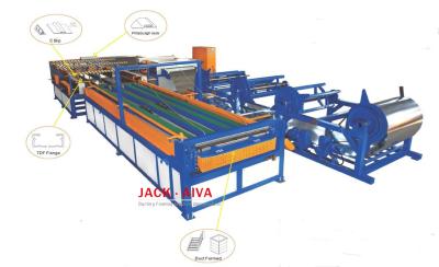 China Square Duct Auto Coil Line Ⅵ Duct Coil Line 15000×5500x1300 for sale