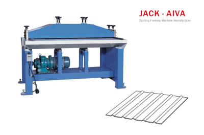 China Sheet Reinforce Ductwork Fabrication Machine Longitudinal Beading Machine for sale