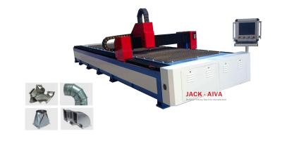 China Maquinaria de la hoja de metal de la cortadora del laser de la fibra de la canalización en venta