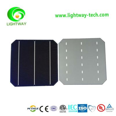 China Lowest price German Brands 6'' inch mono 3BB High efficiency solar cells for sale