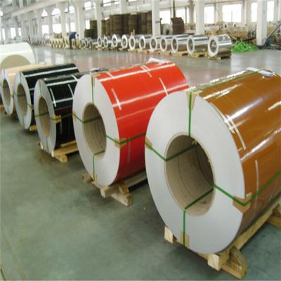 China Curtain Wall Prepainted Aluminum Coil Interior Decoration 5mm 1500mm for sale