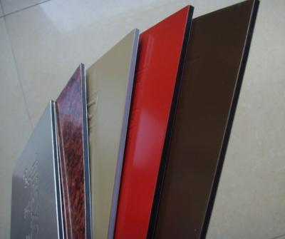China SGS Building 1570mm 5mm Marble Aluminum Composite Panel for sale