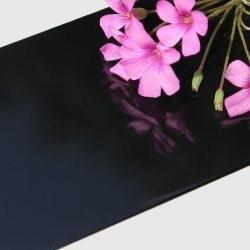China Antibacterial 5mm Black Mirror Aluminum Composite Panel for sale
