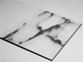 China Painel composto de alumínio do mármore AA3003 antiestático da parede exterior à venda